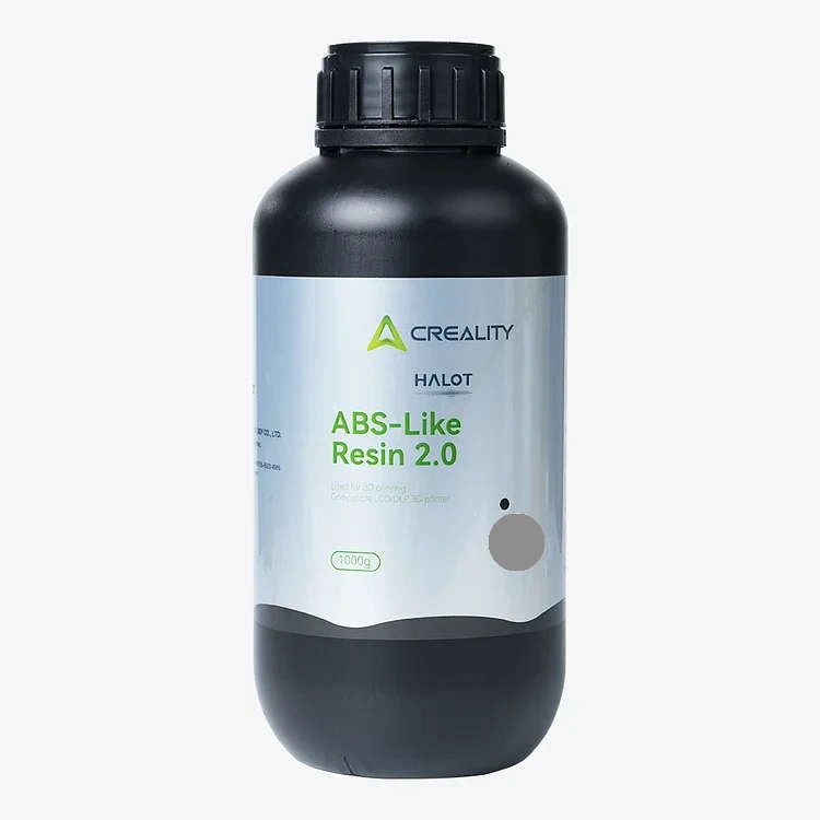 Creality ABS resin 1KG plastic bottle - Grey