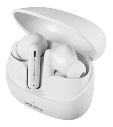 Volkano Jupiter Series TWS Earphones - White