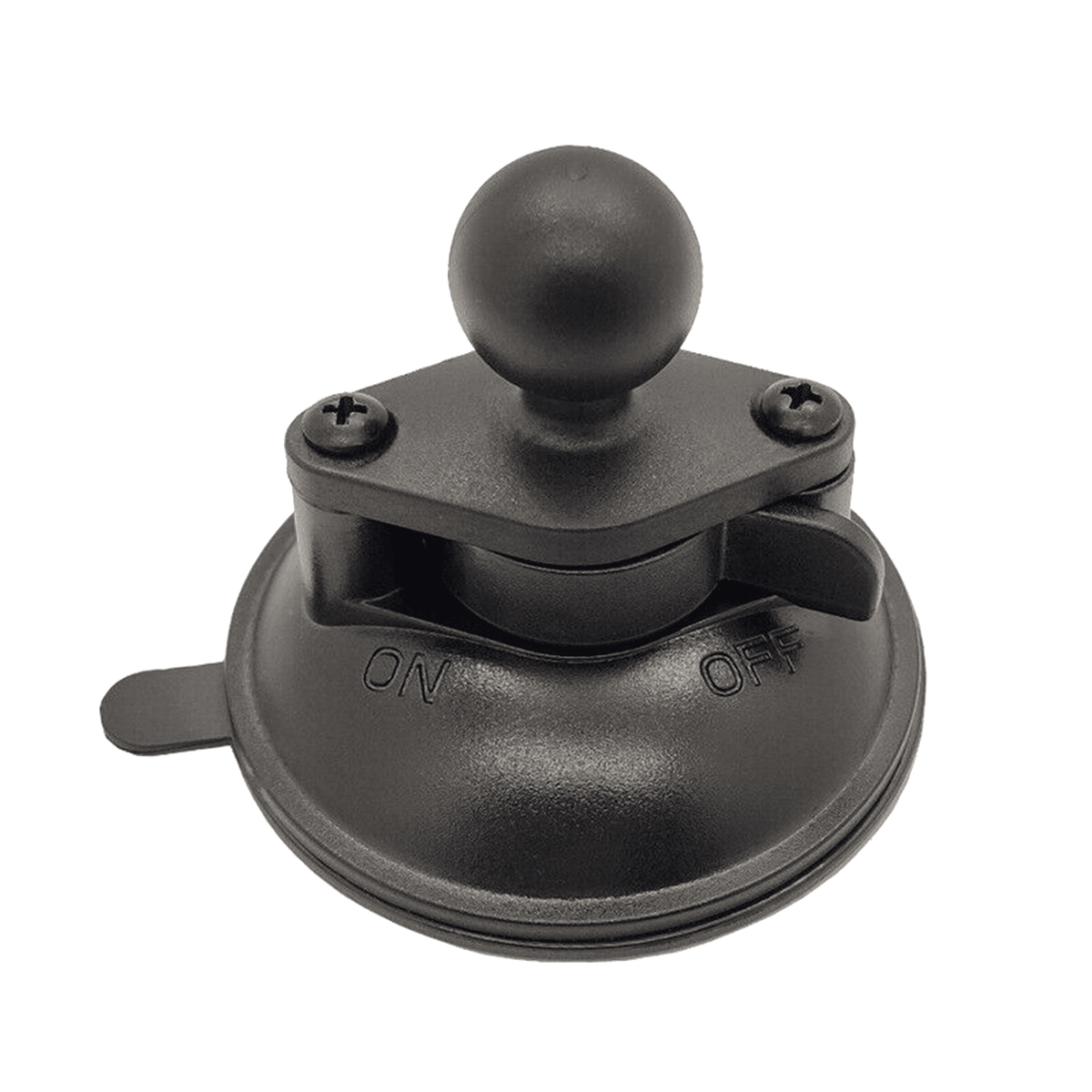 Rizzen Single Suction Cup Base with 1 inch diamond ball base