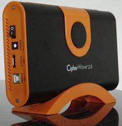 CipherWave 3.5" 2.0 320GB SATA//USB EXT-BLK-requires A/C mains to Power up