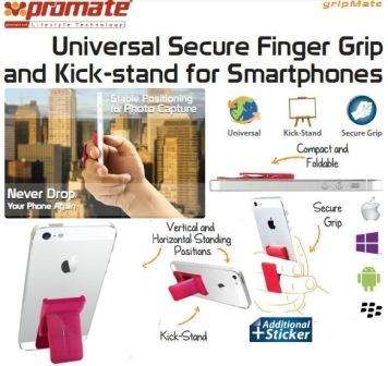 Promate GriPromate ate Universal Smartphone Secure Finger