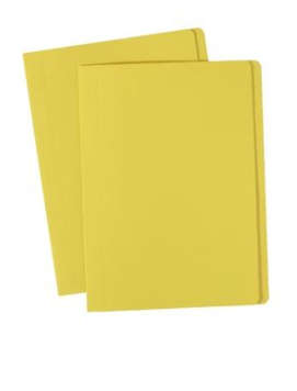 Marlin Flat Files Folders 100s Yellow