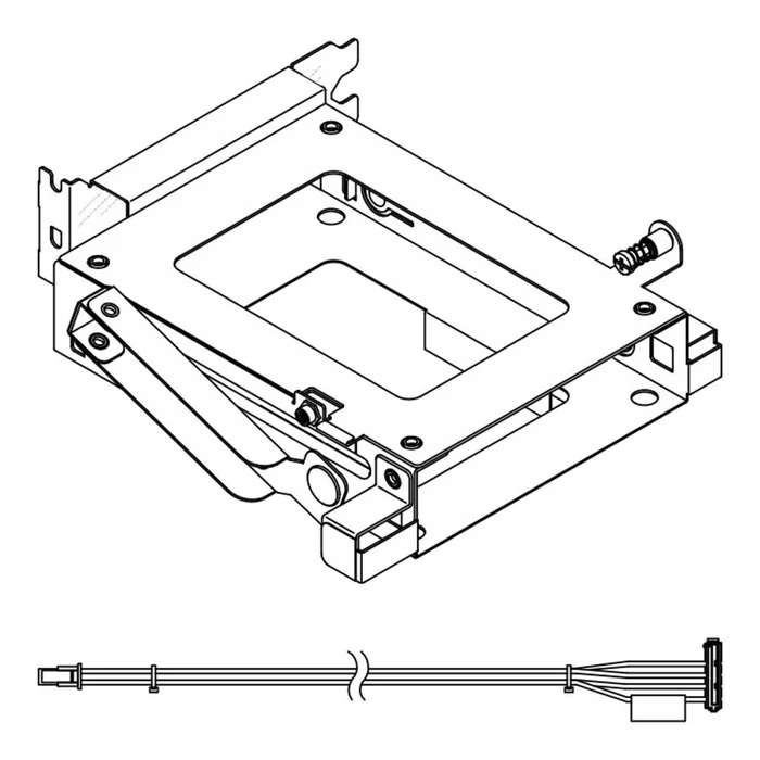 ThinkSystem ST50 V3 3rd 3.5" HDD Cage kit