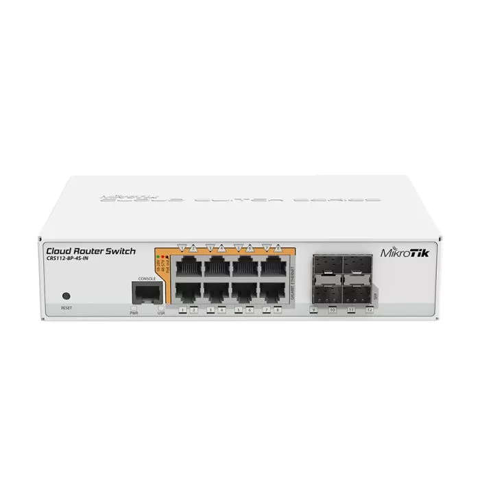 CRS112-8P-4S-IN Cloud Router Switch