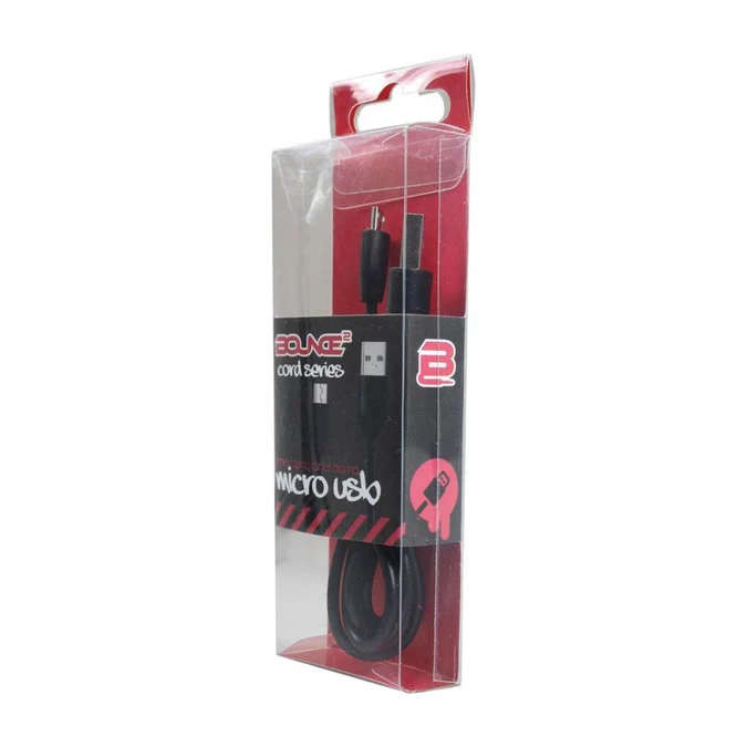 Bounce Cord Series 1.2m Micro USB cable - Black