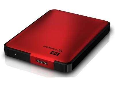 2TB Western Digital Elements External, USB 3.0, 2.5", RED