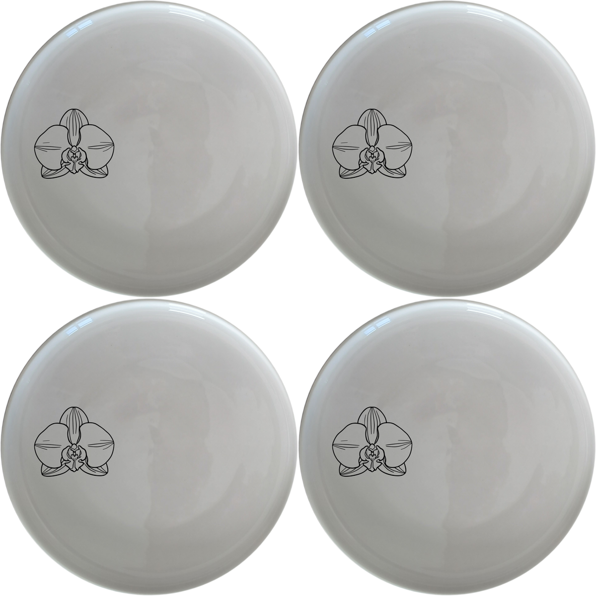 Orchid Side Plate Set - Set 2 - Range 2
