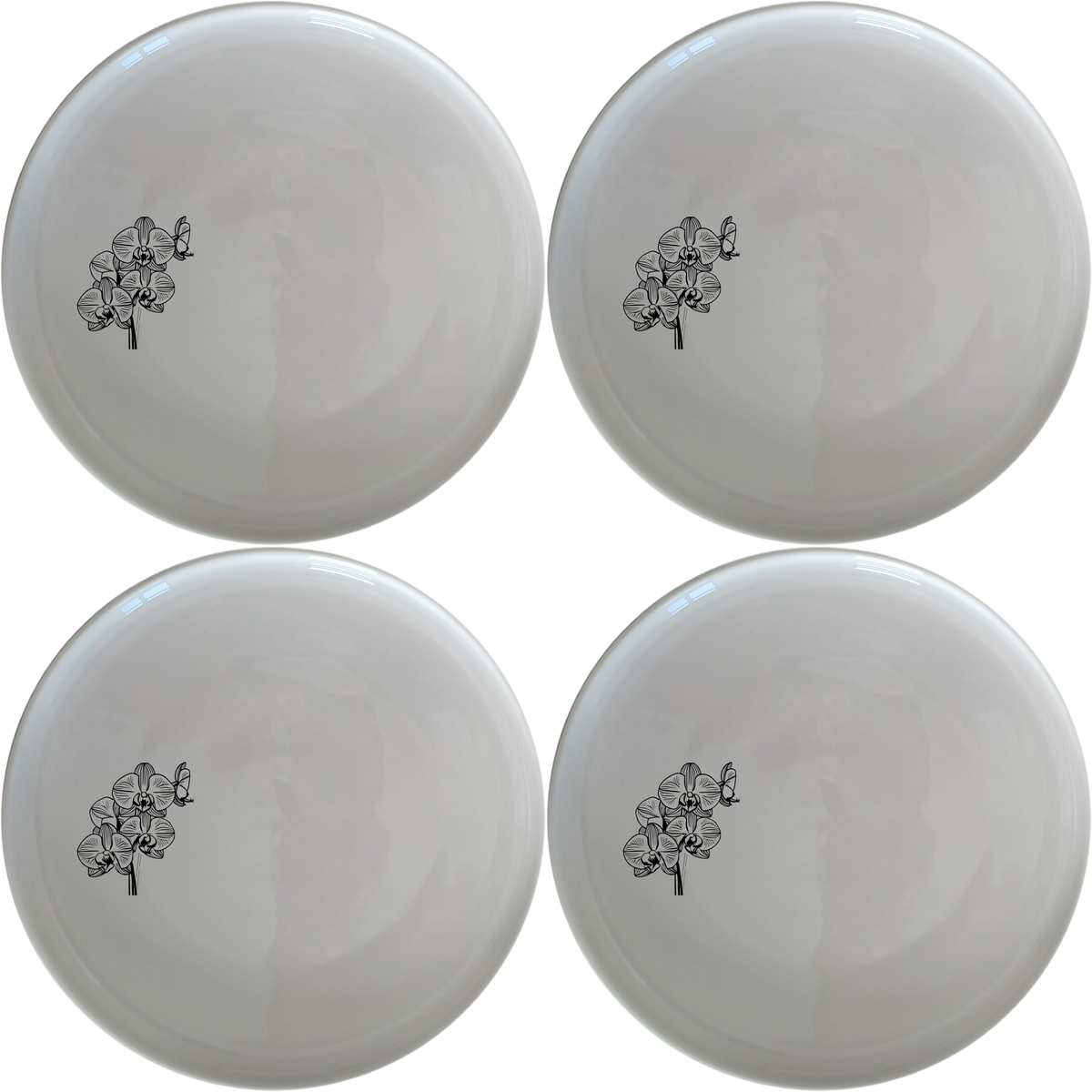 Orchid Dinner Plate - Set 3 - Range 3
