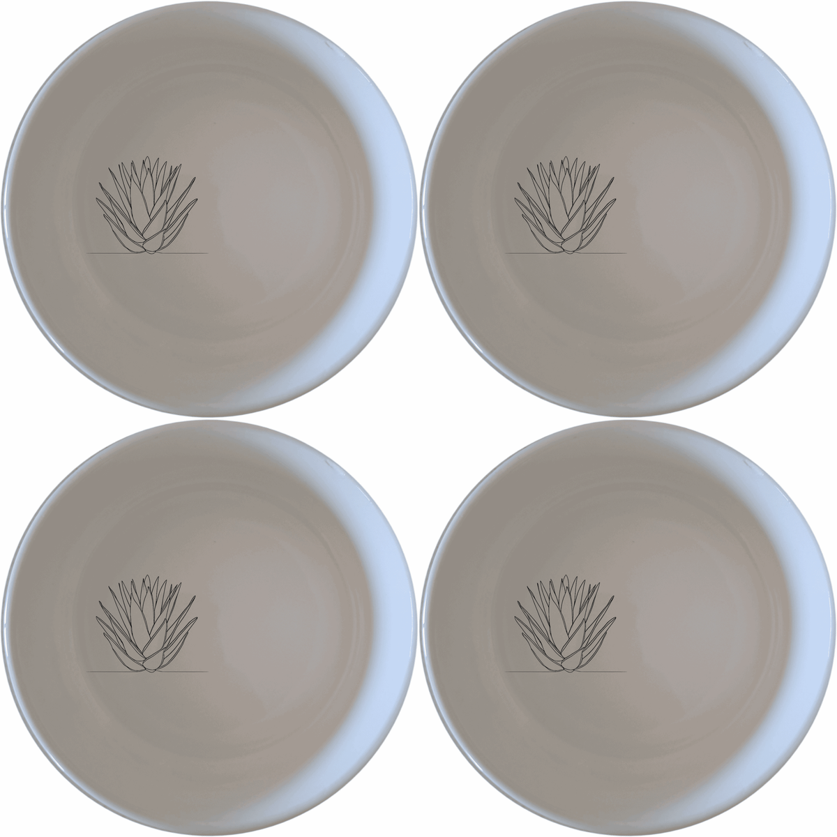 Aloe Ferox Flower Spike Bowl Set of 4 - Range 4