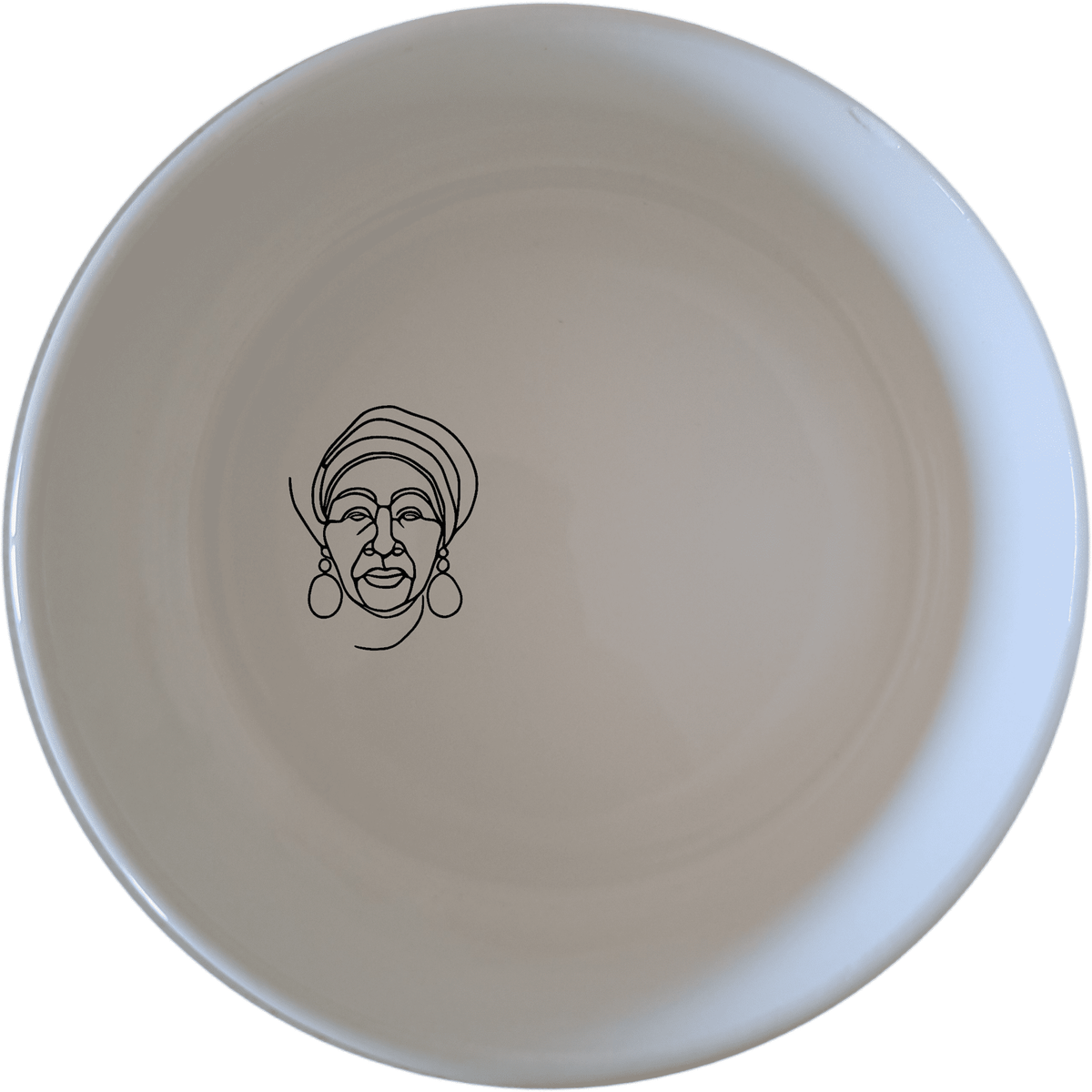 Face Of Old African Woman Bowl Set of 4 - Range 3
