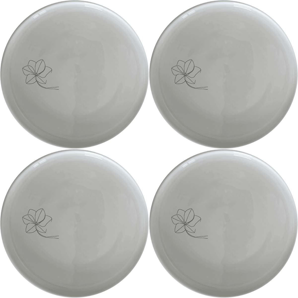 Hoya Carnosa Side Plate Set of 4 - Range 2