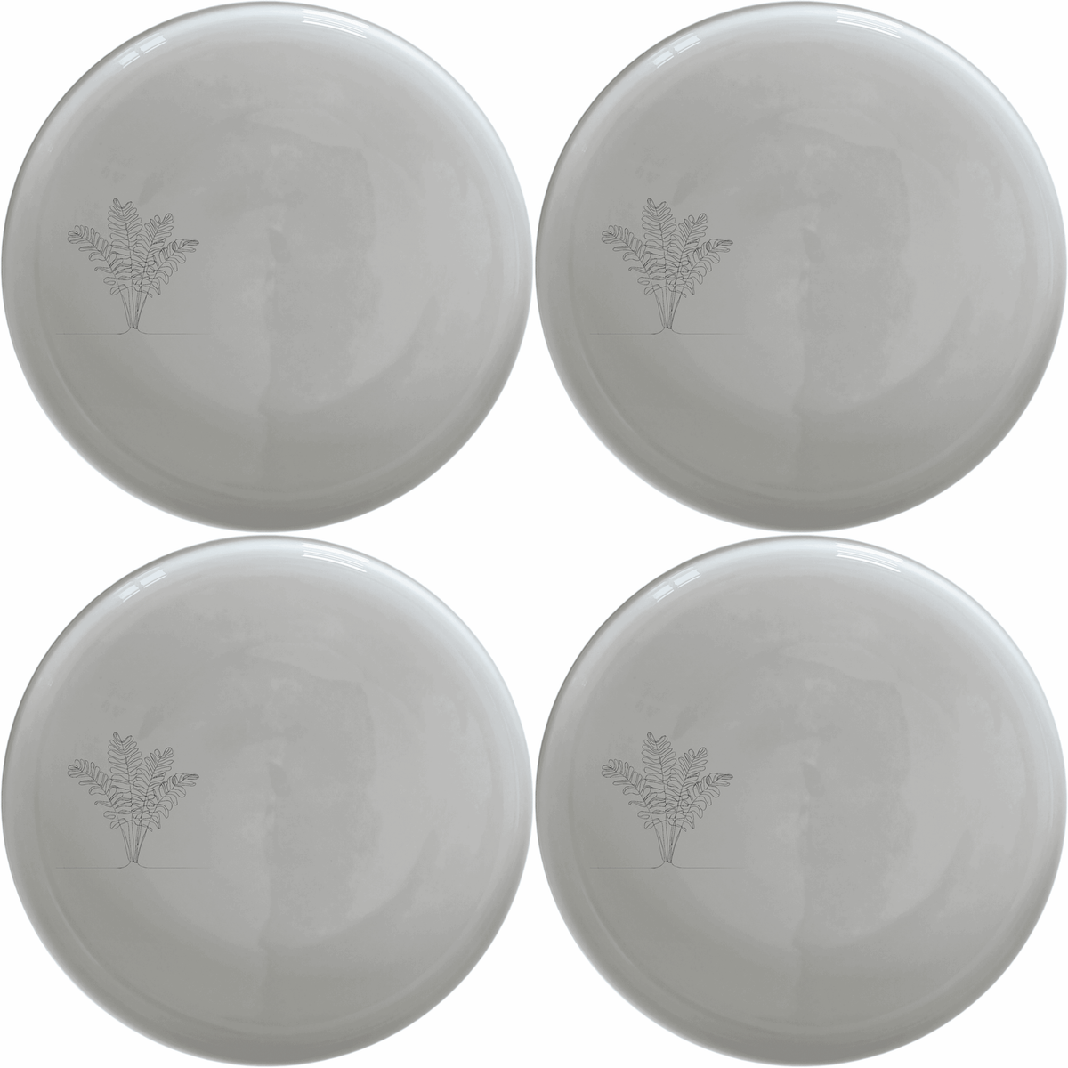 Maximalism Cycads Side Plate Set of 4 - Range 2