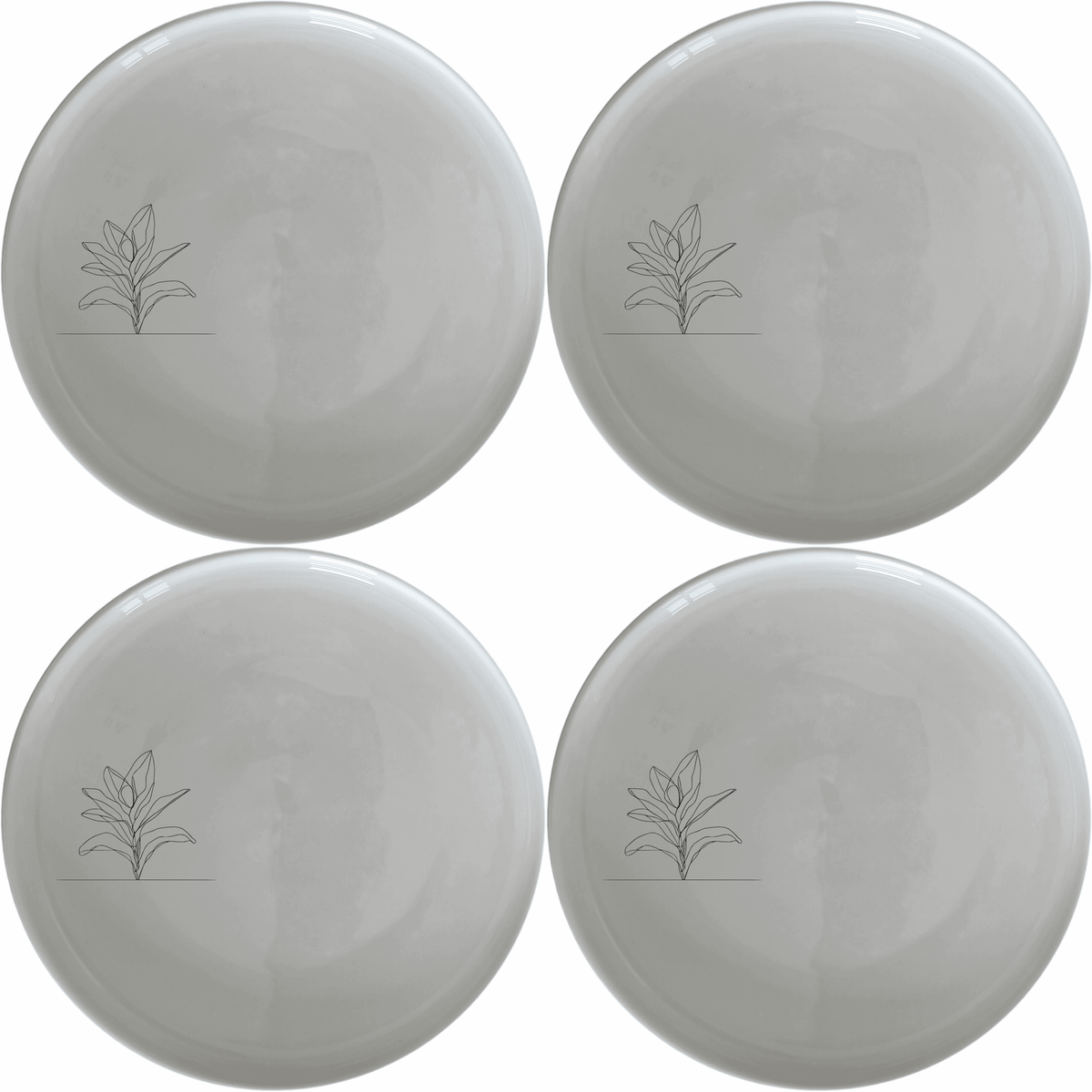 Stromanthe Triostar Dinner Plate Set of 4 - Range 2