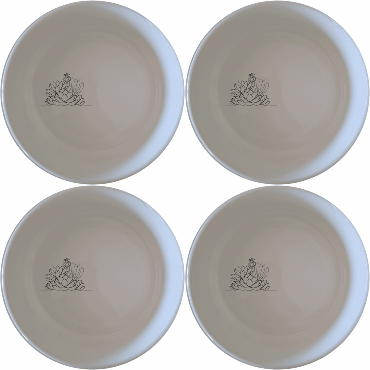 Succulent Garden Bowl Set of 4 - Range 2