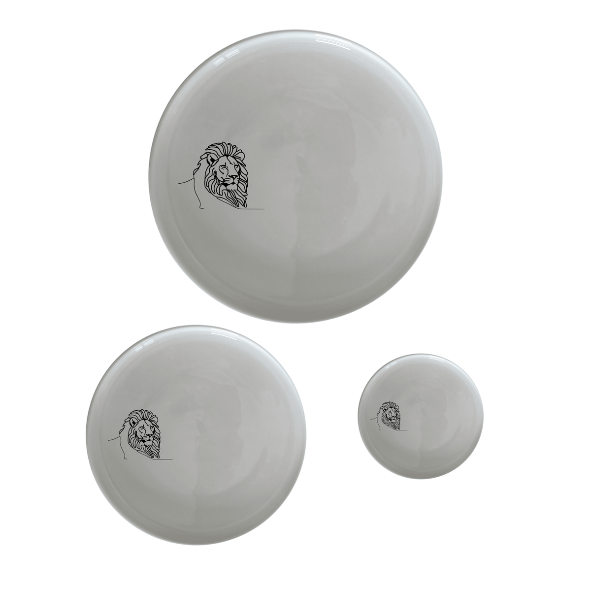 African Lion Dinnerware Set of 12 - Range 2