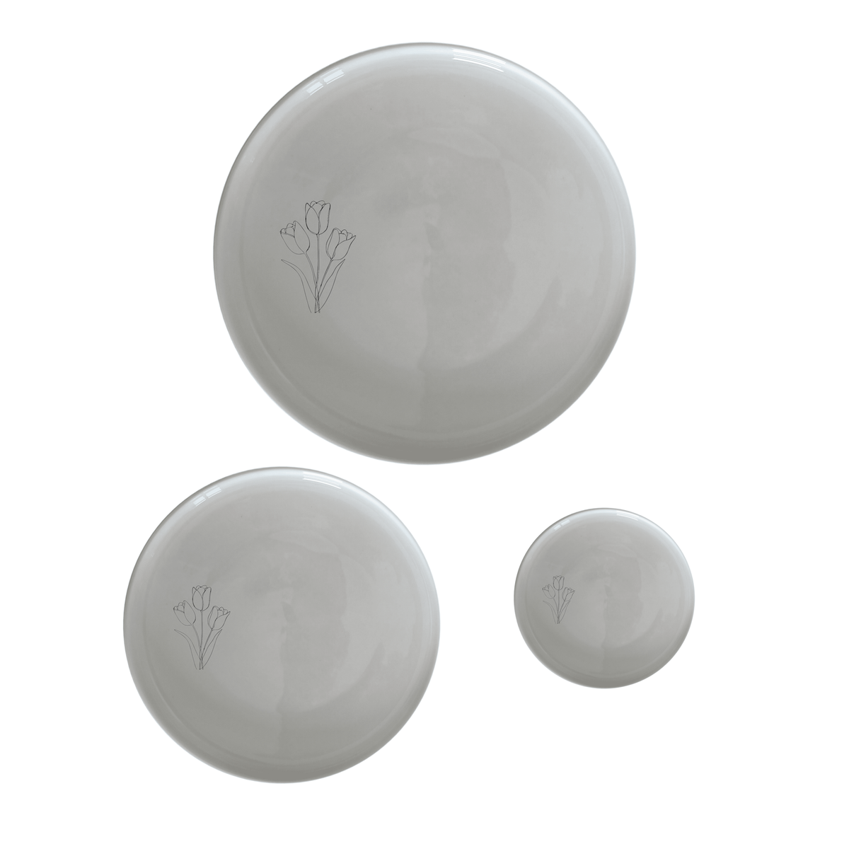 Tulips Dinnerware Set of 12 - Range 3