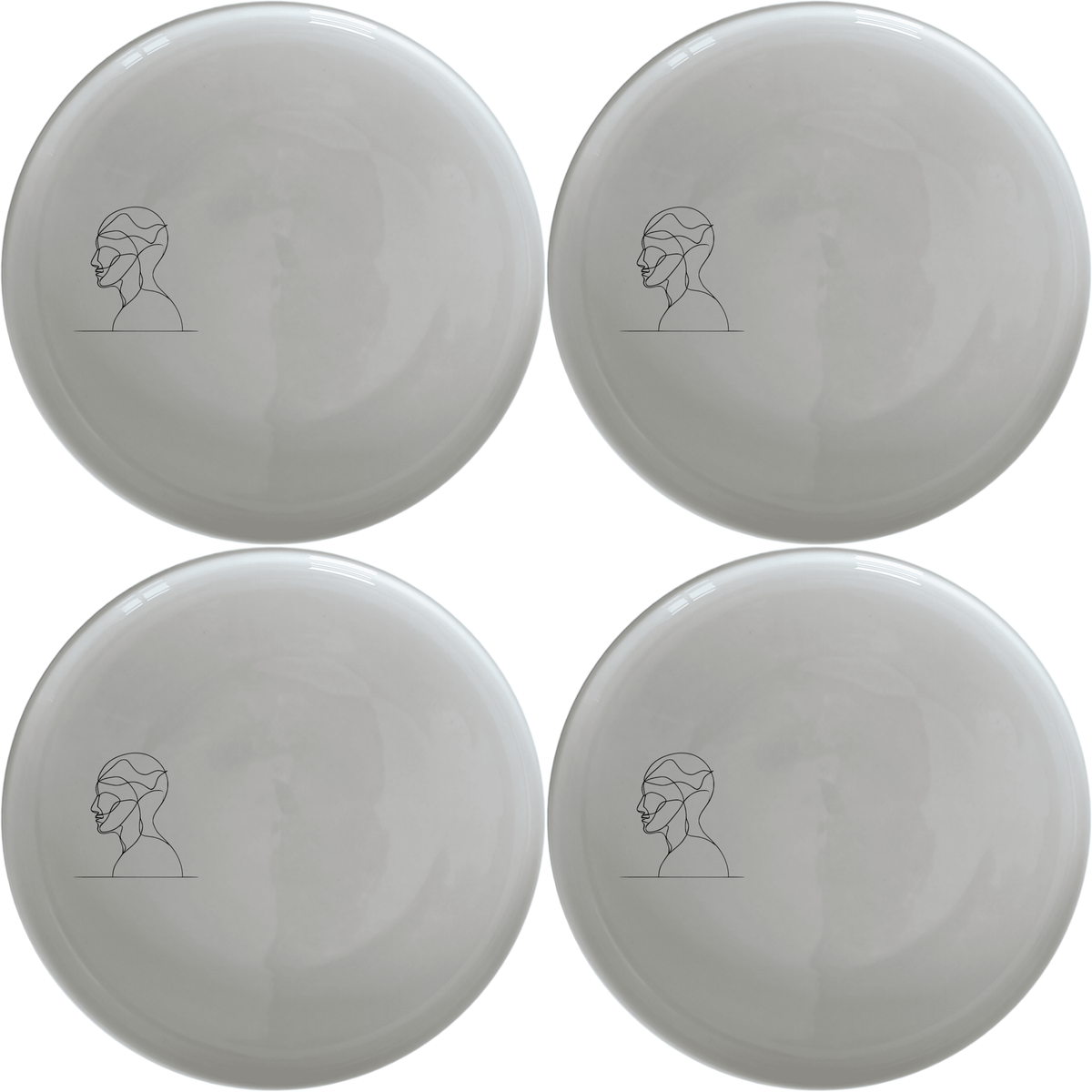 Your Imagination Dinner Plate Set of 4 - Range 2