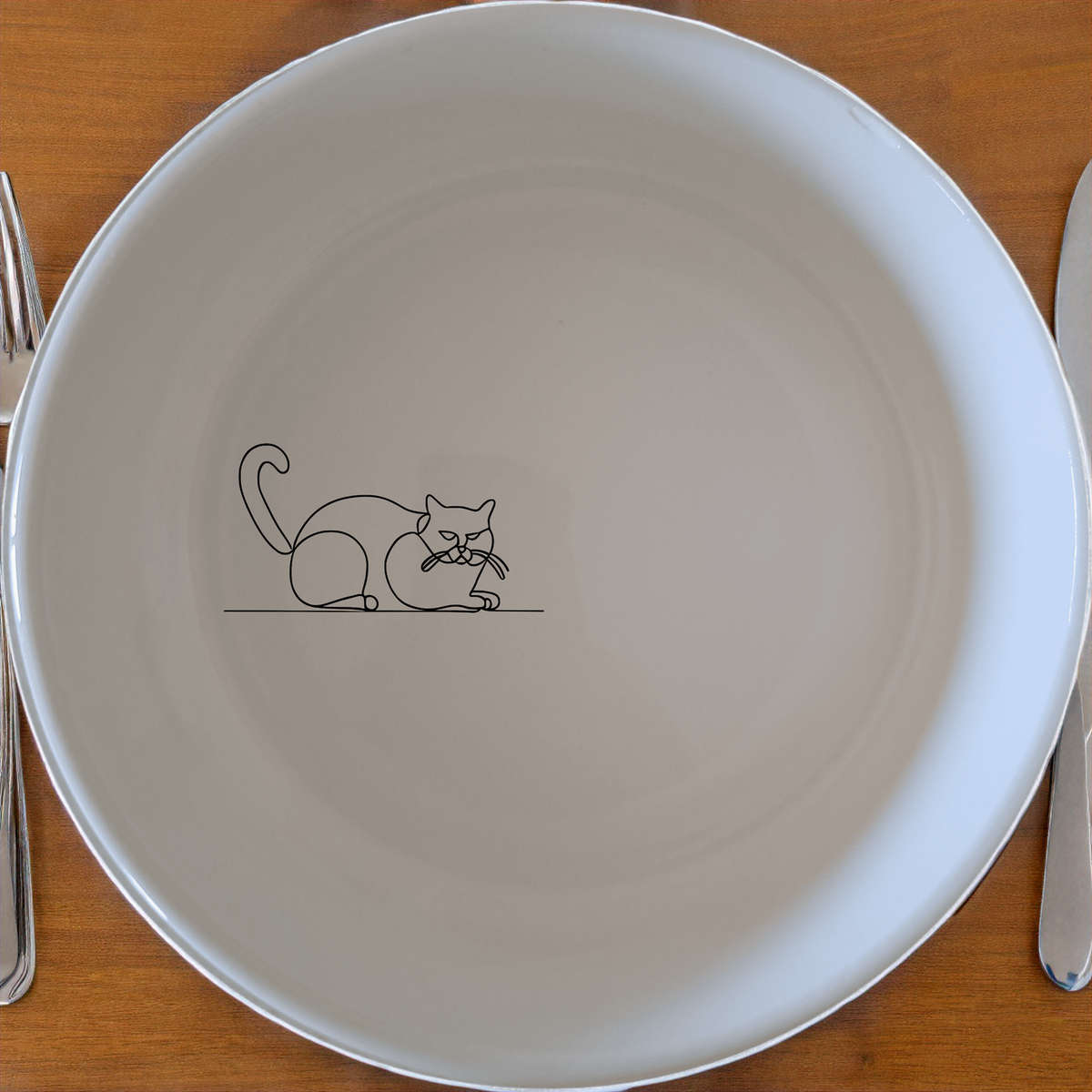 Grumpy Fat Cat Bowl Set of 4 - Range 2