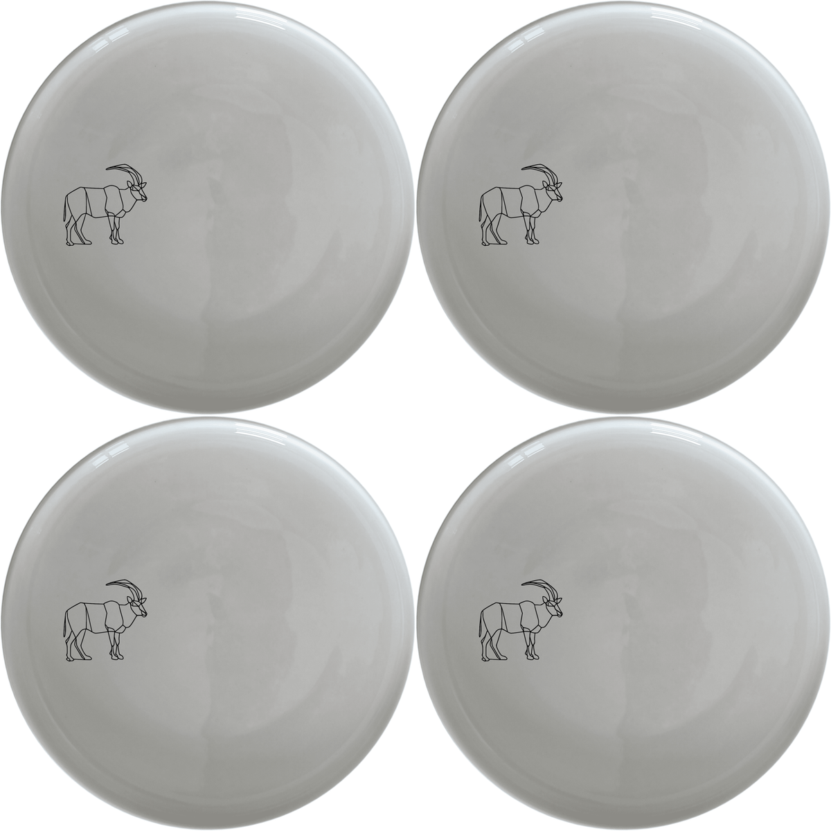 Cape Wildlife Dinner Plate Set of 4 - Range 2