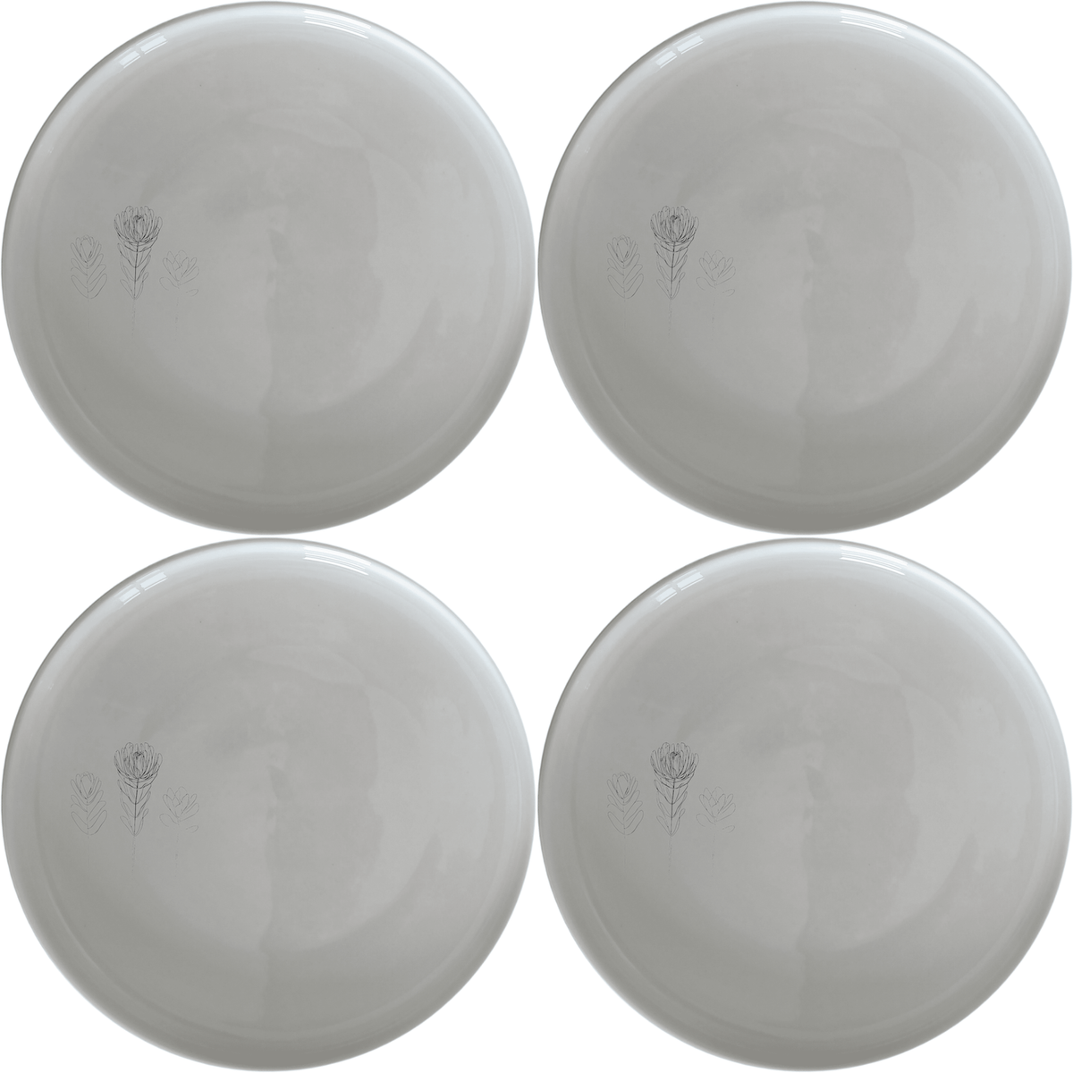 Fynbos Collection Dinner Plate Set of 4 - Range 2
