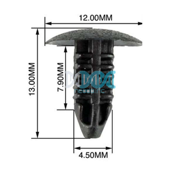 Panel Clips 4.5mm - 10 Pieces