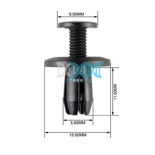 Panel Clips 6-7mm  - 50 Pieces