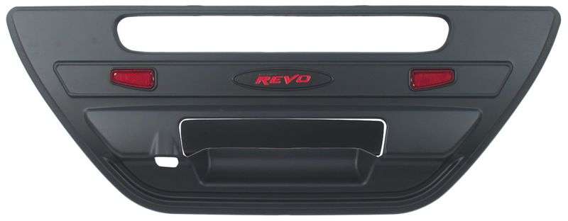 Tail Gate Cover 2P Set Black Hilux 2015-
