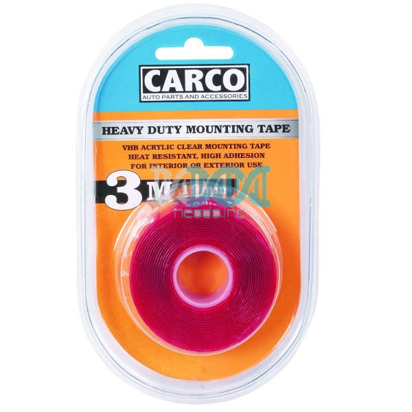 D/Sided Tape Transparent 19X3Mx1mm