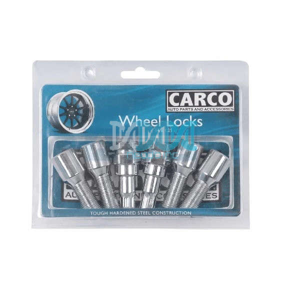 Lock/Wheel Bolt14X1.25 A/Cap/Sp