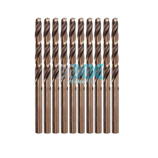 Drill Bit 4.2.mm Hss M2 Str.Shank 10Pcs In Plastic Case Fully Ground