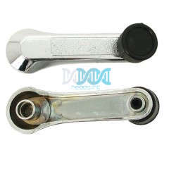 Window Regulator Handle Isuzu Black/Slv