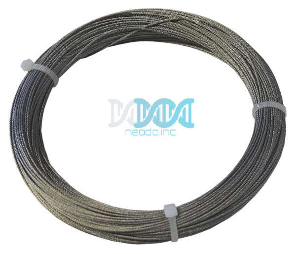 Wire Rope 1mm Ss316 Core 7X7 50M Roll