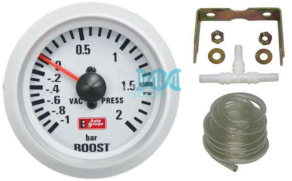 2 Boost Guage Silver/Silver