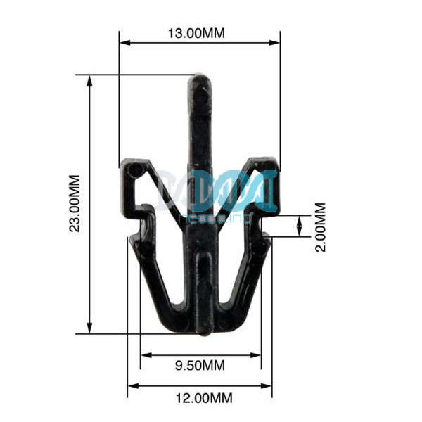 Panel Clips Grille Clips (50)
