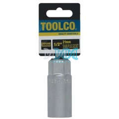 Plug Socket 16mm 1/2 Inch Drive Toolco