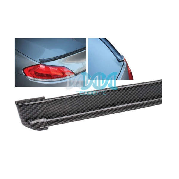 Boot Lip Spoiler Carbon Black 1.5M