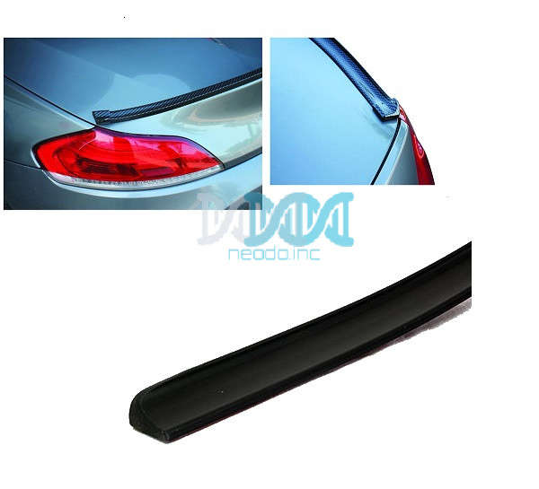 Boot Lip Spoiler Matt Black 1.5M