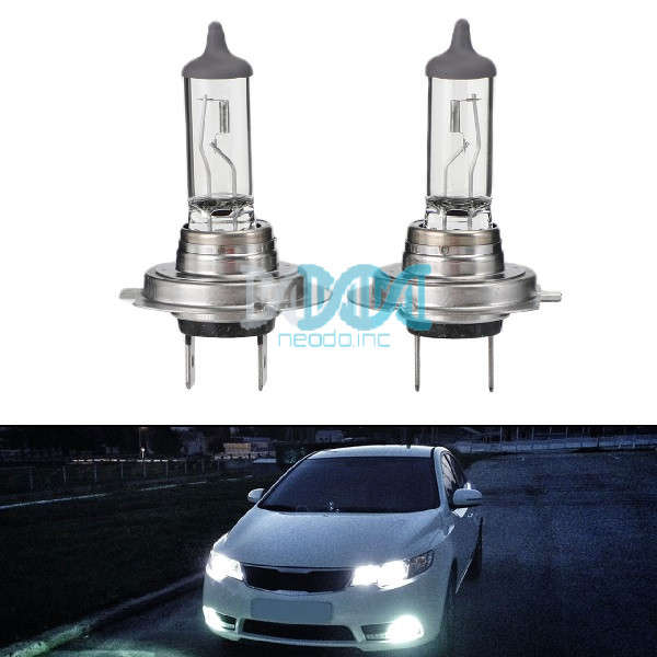 12V Quartz(2)H7 55W 30% Brigther