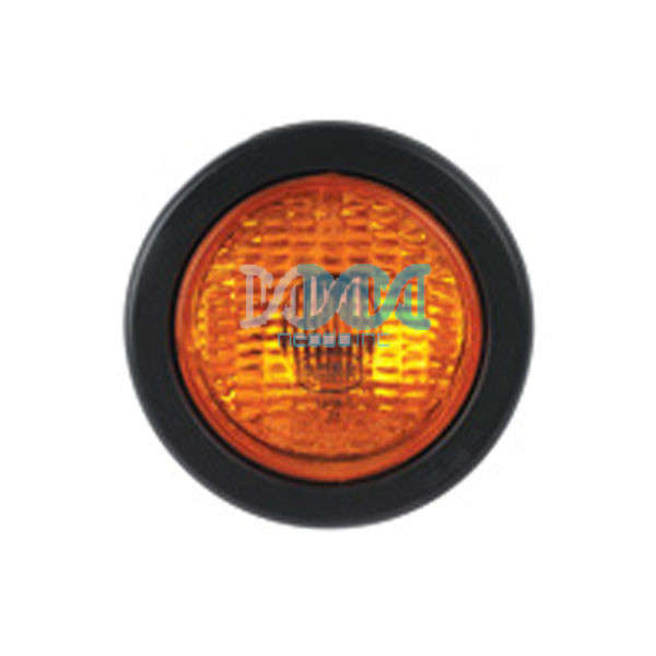 Universal Amber Trailer Lamp 110mm No Globe Supplied