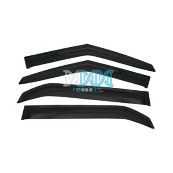 4 Piece Windshield Set Honda Hr, V 2015-, 1.5mm Thickness /Black