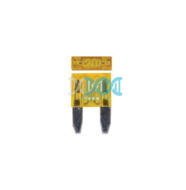 100pce Mini Plug In Fuse 20Amp