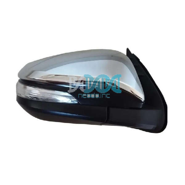 Mirror Chrome/Black Right Electrical Led Hilux 2016- GD6 No Auto Fold