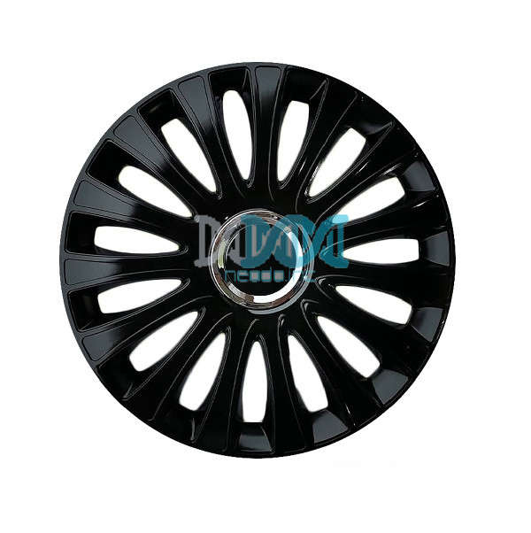 13 Inch Grey &amp; Carbon Wheel Cover Set