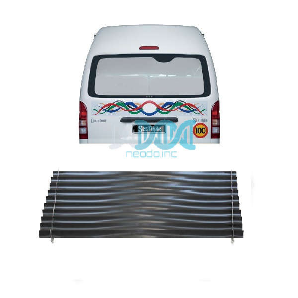 Toyota Quantum Venetian Blinds Black
