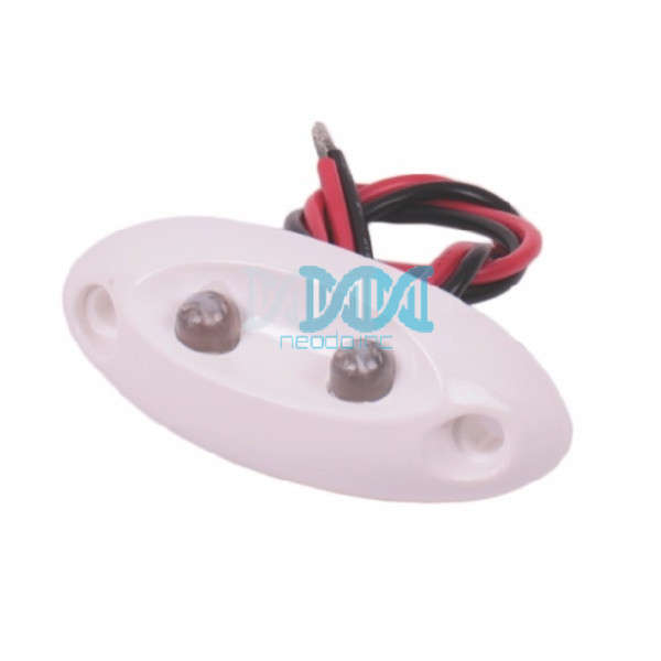 Courtesy Light Oval 2 Leds 4 Lumens White