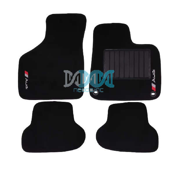 Carpet Set Audi A3 8P Black 4 Piece