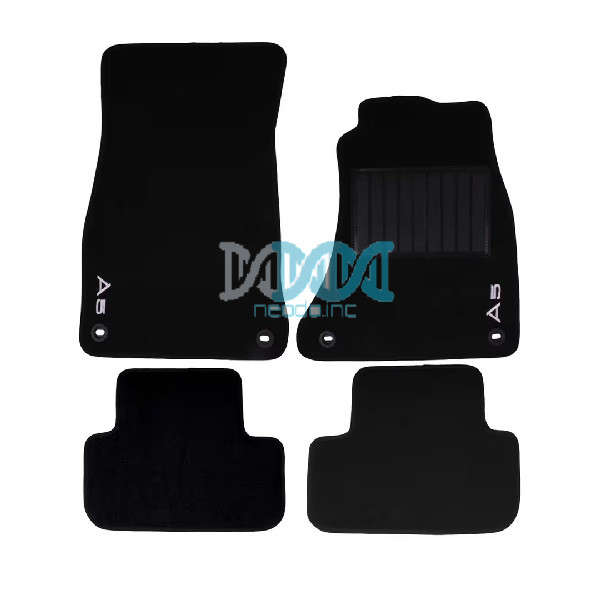 Carpet Set Audi A5 Black 4 Piece