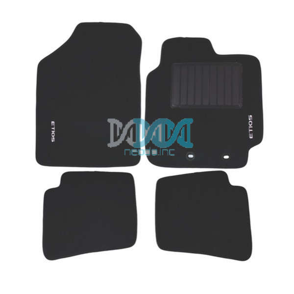 Carpet Set Toyota Etios Black 4 Piece