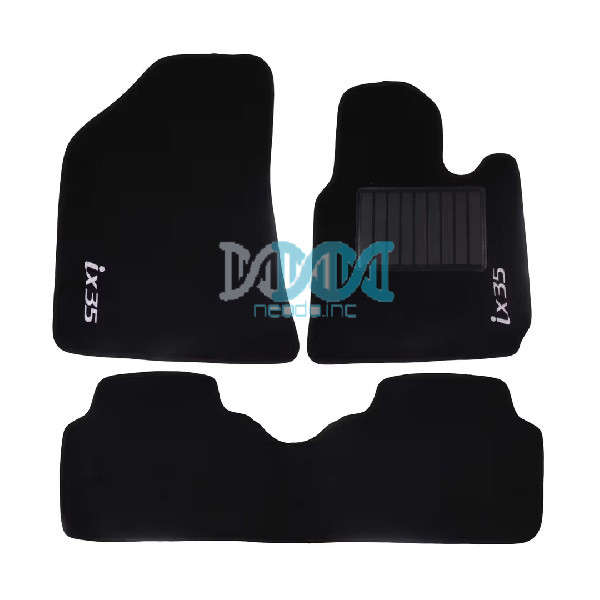 Carpet Set Hyundai Ix35 Black 4 Piece