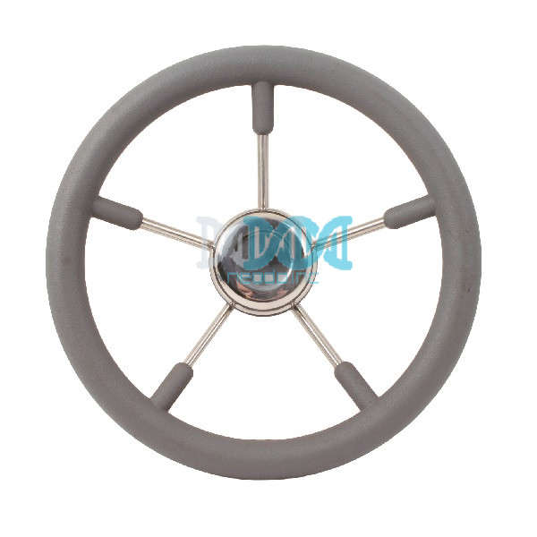 Steering 316Ss W/Pu Foam 13 7/8 Grey